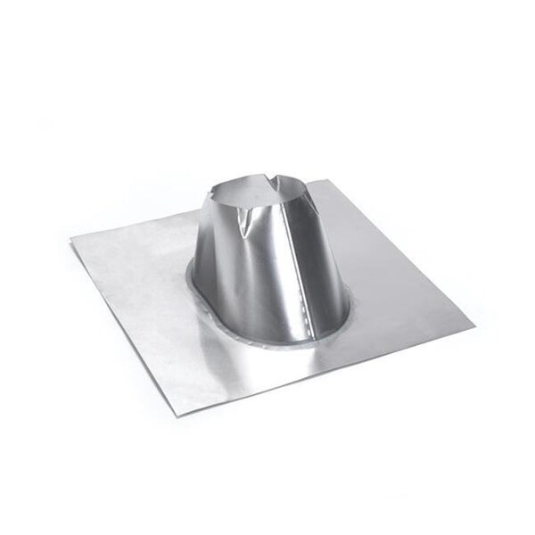 Integra Miltex M & G Duravent 6DT-F6DSA 6 Inch Duratech Dead Soft Aluminum Roof Flashing 0/12 - 6/12 Pitch 70634 - main